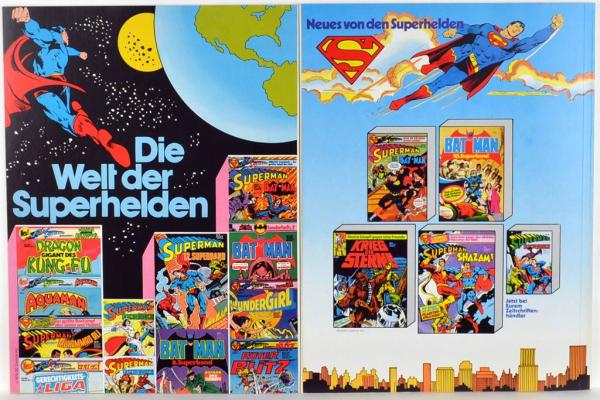 ATOM Band 1 & 2 Superman präsentiert, Z: 0-1/1 Ehapa Verlag ab 1979