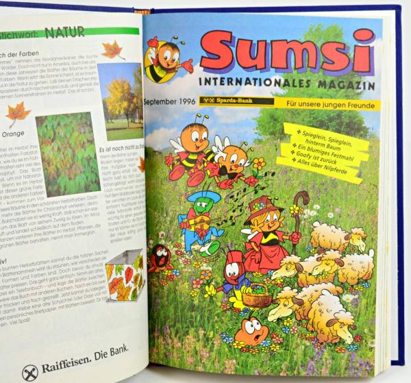 Sumsi Jahrgang 1996 - gebunden - AMI das Magazin für junge Raiffeisen-Kunden