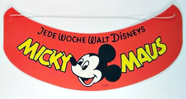 Micky Maus Sonnenblende aus Heft 28 1974 - NEUWERTIG