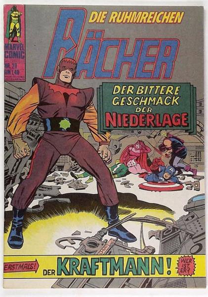 DIE RÄCHER Nr. 20 sehr gut / Z: 1, Marvel - Williams ab 1974