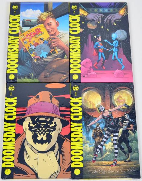 DOOMSDAY CLOCK Band 1-4 - HARDCOVER - Alle Bände OVP - Panini