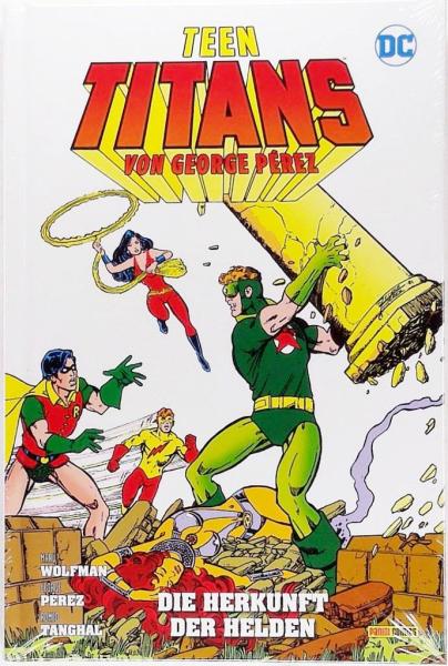 TEEN TITANS - Die Herkunft der Helden - Hardcover LIMITIERT 222 EX. - Panini