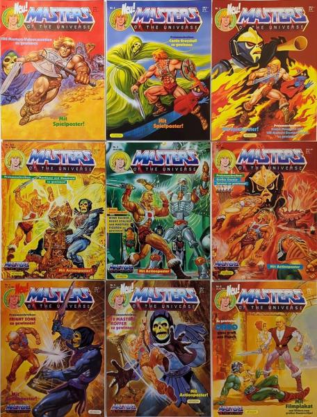 MASTERS OF THE UNIVERSE COMICS mit Postern! - zur Auswahl - Ehapa Verlag