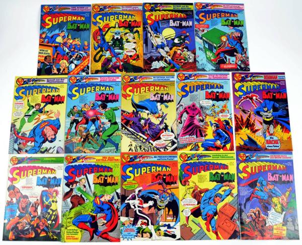 Superman Jahrgang 1977 komplett - Heft 1-26 - sehr gut- / z 1- , EHAPA VERLAG