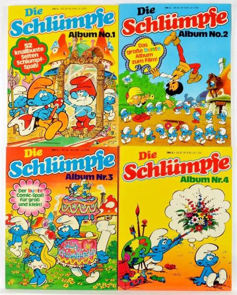 Die Schlümpfe, Band 1-4, sehr gut / Z: 2, GEVACUR