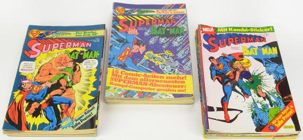 Superman #14 / 1973 bis #26 / 1985  komplett Original Hefte TOP