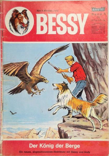 Bessy Originalheft Band 3 - Bastei Verlag ab 1965 - Z: 3-