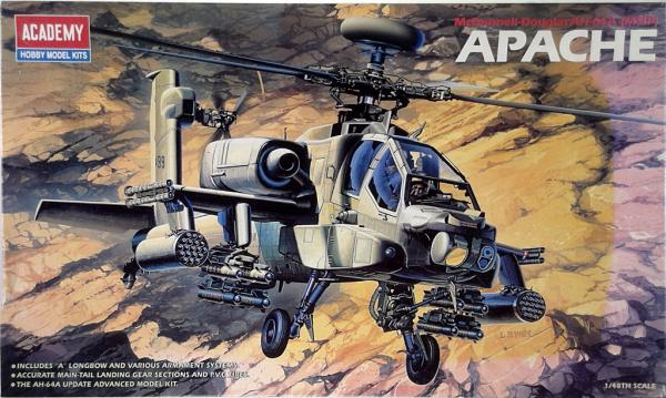 AH-64A MSIP Apache 1/48 model kit ACADEMY 2115