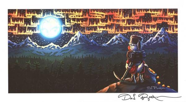 DON ROSA Kunstdruck #1 Art Print CD Cover Art signed -  Holopainen / Nightwish