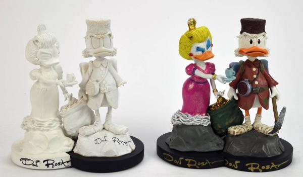 DON ROSA - Nelly und Dagobert (Goldie & Scrooge) PRE-PRODUCTION SET 1 of 1 signed