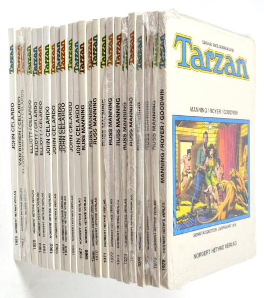TARZAN Sonntagsseiten 1931 - 1979 , HC,  komplett, Z: 1 , Hethke Verlag
