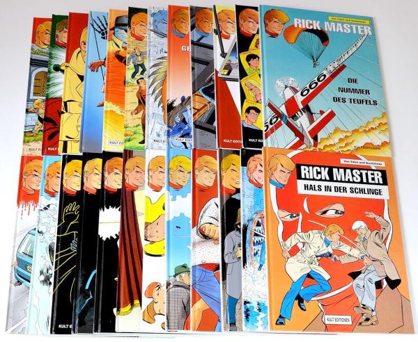 Rick Master HC Kult Editionen - Auswahl