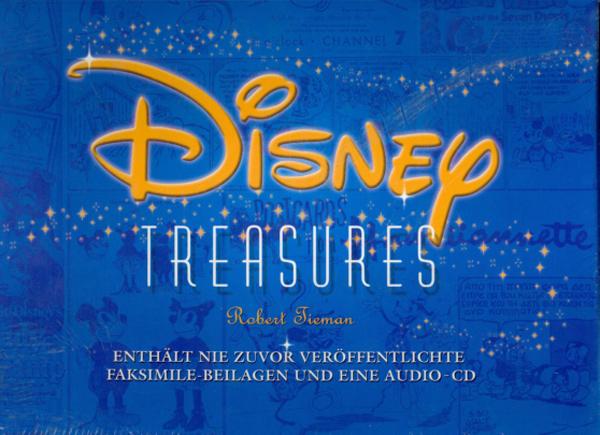 Disney Treasures  Hardcoverbuch mit Audio CD deutschsprachig - NEU