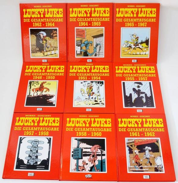 Lucky Luke Gesamtausgabe - teilw. 1.Auflage - sehr guter Zustand - zur Auswahl