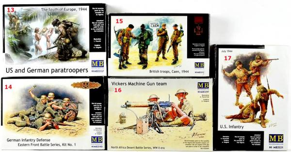 Master Box Figurine Model Kits 1:35 - Auswahl / pick