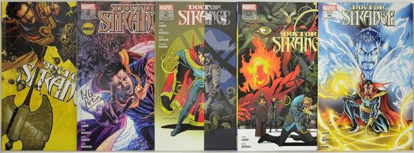 Doctor Strange Band 1-5, Top-Zustand, Bd. 2 signiert, Panini 2016-2019