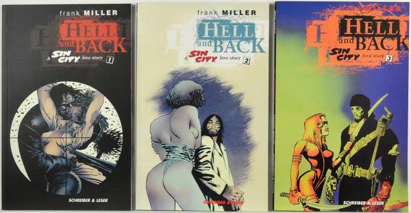 Sin City - Hell and Back - Bd.1-3 komplett - Schreiber und Leser