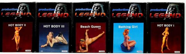 Legend Productions - girls model kits 1:35 - pick / Auswahl