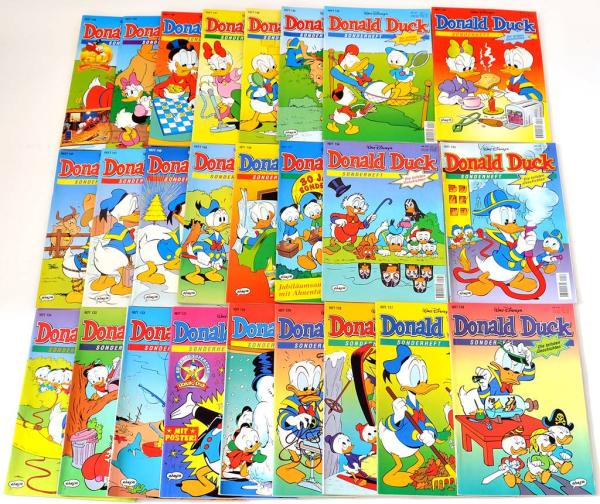 Die tollsten Geschichten Donald Duck Heft 100-150, Z: 1/1-, Ehapa Verlag