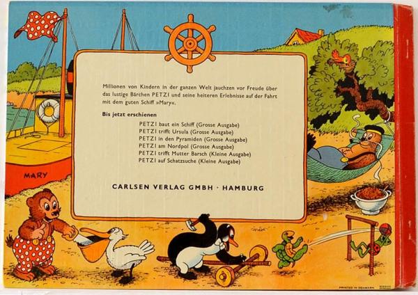 Petzi am Nordpol - Carlsen Verlag 1955