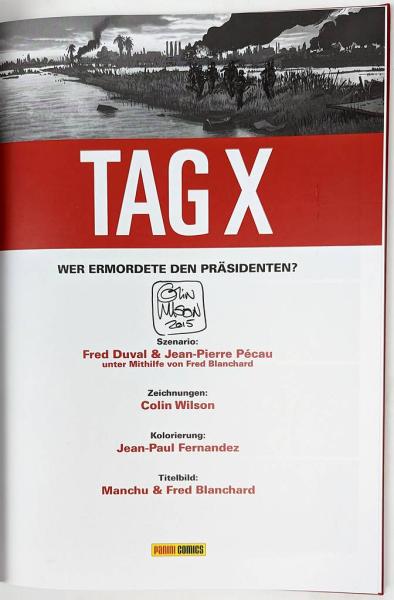 TAG X Band 1 und 2, signiert von Wilson - Panini