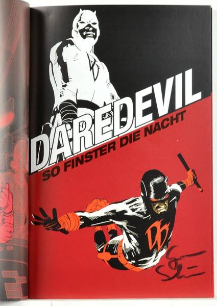 DAREDEVIL - So finster die Nacht - signiert von Goran Sudzuka, Panini