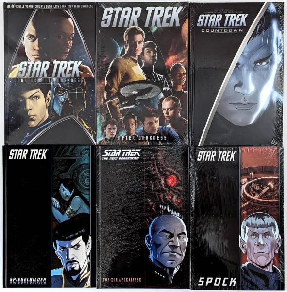 STAR TREK cross cult - Hardcover - 6 Bände, davon 5 OVP - TOP-Zustand