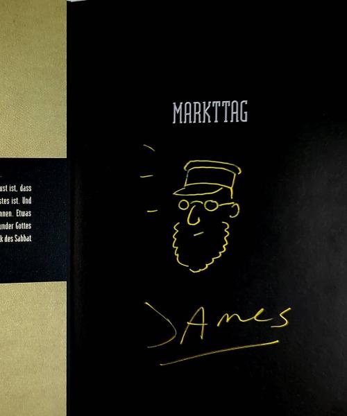 Markttag - signiert von James Sturm - Reprodukt