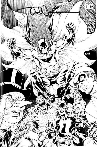 BATMAN Heft 72 Variant-Cover-Edition B - signiert von Todd Nauck, Panini