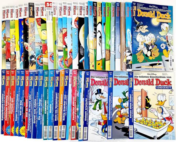 Die tollsten Geschichten Donald Duck Heft 239-346, Z: 1 , Ehapa Verlag