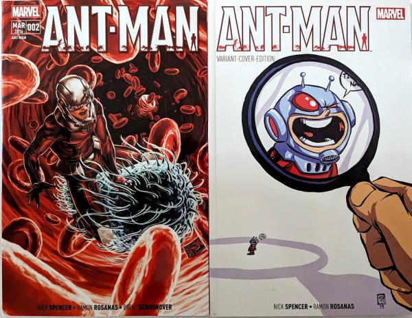 ANT-MAN Band 1&2 komplett - Band 1 Variant lim. 333 Ex. - Panini 2015-2016