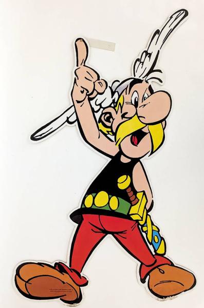 Vintage Asterix Aufsteller / Deckenhänger - 101 cm hoch!