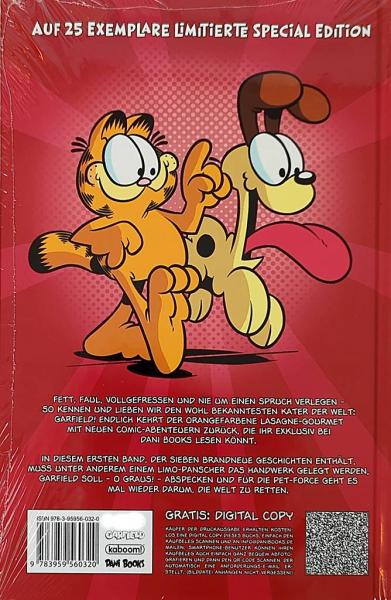 Garfield - seine neuen Abenteuer Band 1 OVP, limitiert auf 25 Exemplare