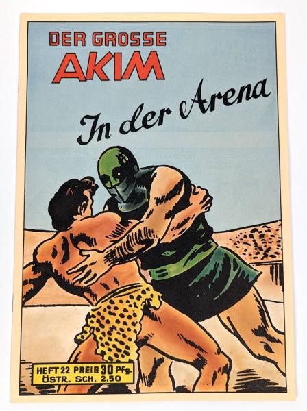 Der grosse Akim Großband 1-22 komplett (inkl. Heft 22 gelb & blau) Hethke Verlag