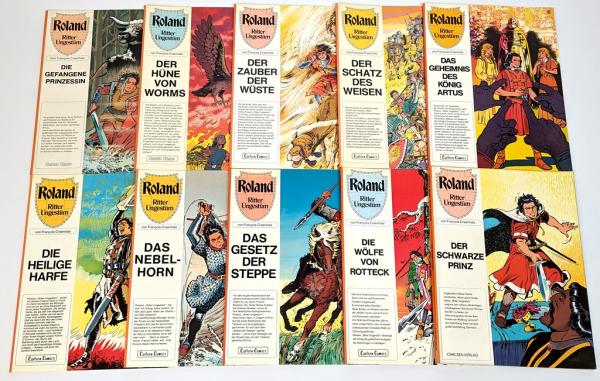 Roland Ritter Ungestüm Band 1-10 - guter bis sehr guter Zustand - Carlsen Comics