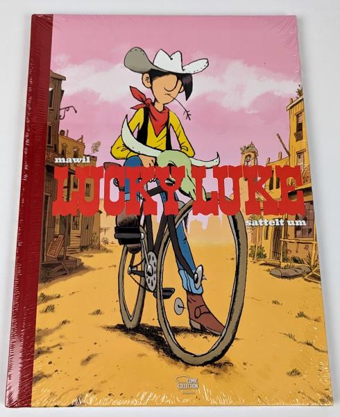 Lucky Luke sattelt um - signiert & limitierte Vorzugsausgabe 999 Exemplare