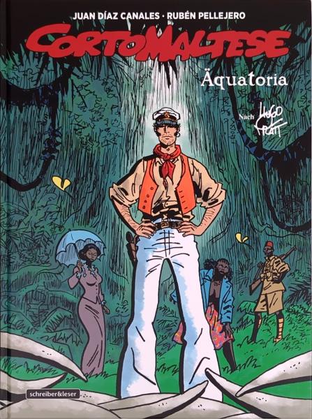 Corto Maltese 14. Äquatoria - signiert von Rubén Pellejero - Schreiber und Leser