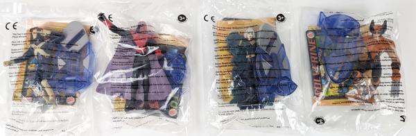 4x X-Men Evolution 2002 Burger King Figuren komplett - OVP / factory sealed