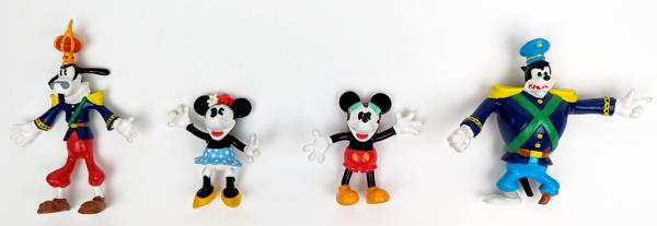 4x Walt Disney PVC Biegefiguren - Just Toys Inc.