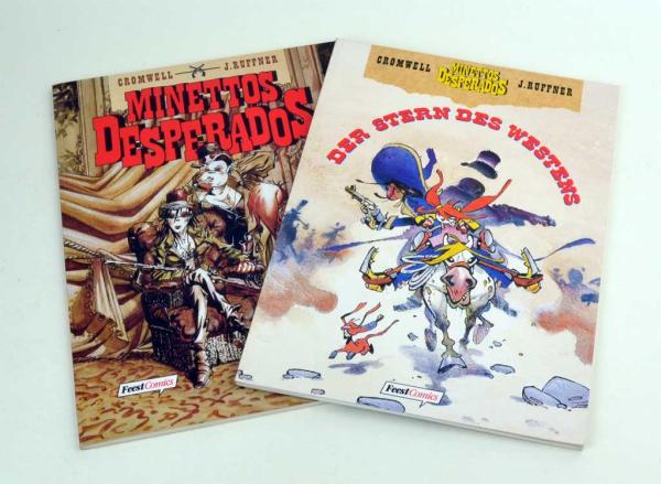 Zur Auswahl: Minettos Desperados Band 1 - 2 Feest Comics