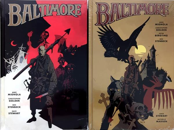 BALTIMORE - BAND 1 & 2 OVP - CROSS CULT - MIKE MIGNOLA (Hellboy)