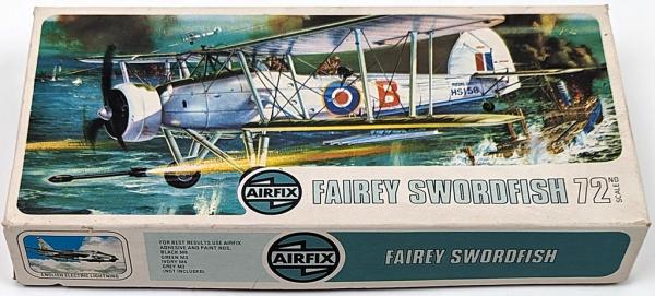 Fairey Swordfish 1/72 model kit - Airfix 02005-1