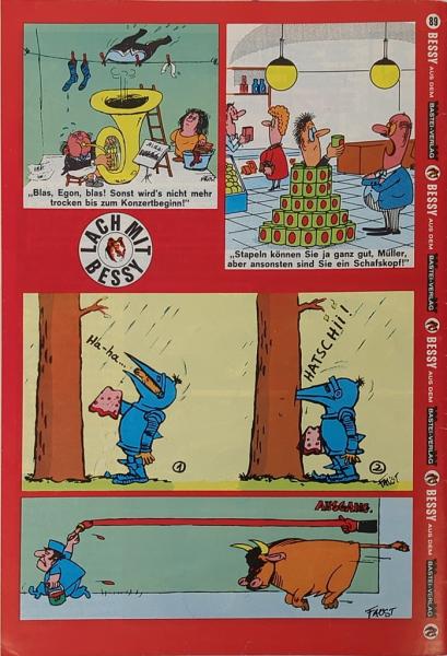 Bessy Originalheft Band 89 - Bastei Verlag ab 1965 - Z: 1-2