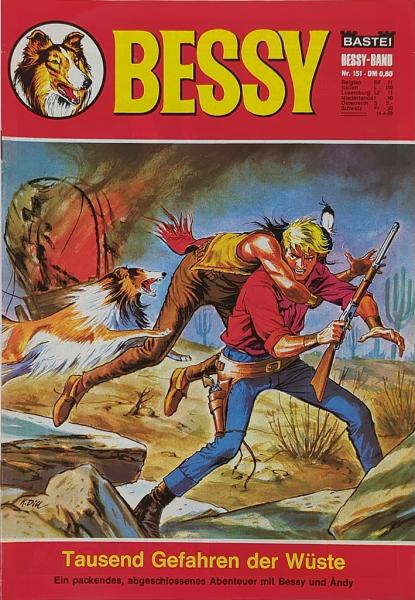 Bessy Originalheft Band 151 - Bastei Verlag ab 1965 - Z: 1-