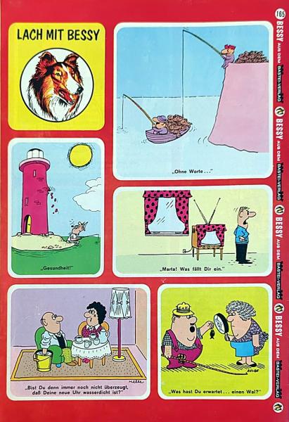 Bessy Originalheft Band 165 - Bastei Verlag ab 1965 - Z: 1-