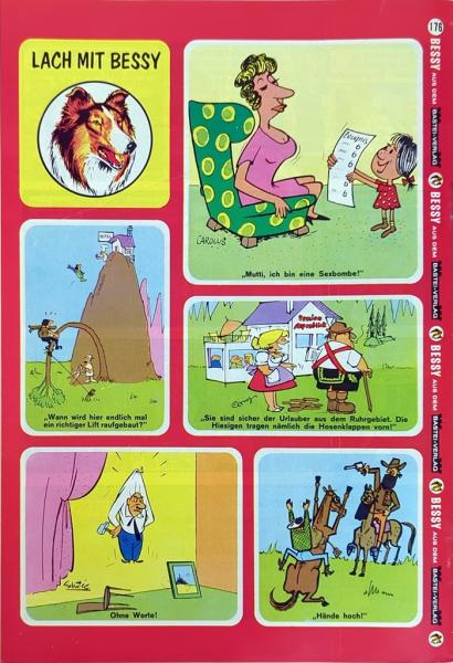 Bessy Originalheft Band 176 - Bastei Verlag ab 1965 - Z: 1