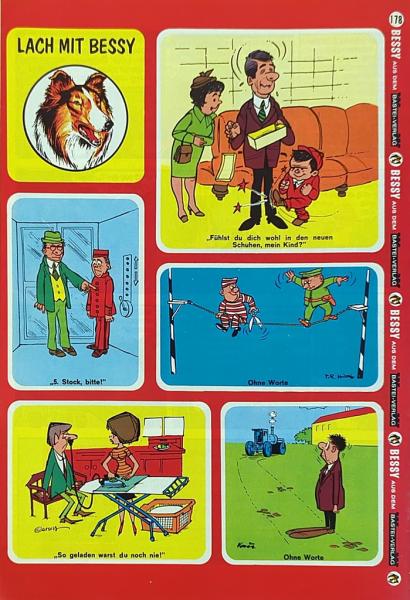 Bessy Originalheft Band 178 - Bastei Verlag ab 1965 - Z: 1-