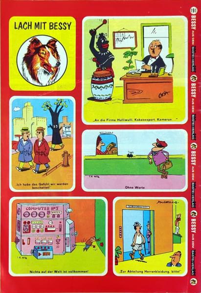 Bessy Originalheft Band 191 - Bastei Verlag ab 1965 - Z: 1-