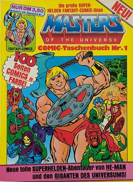 MASTERS OF THE UNIVERSE Taschenbuch - Band 1 sehr gut / Z. 1-2 Interpart Verlag