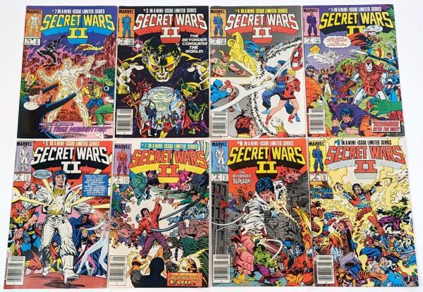 Secret Wars 2 Limited Series - Heft 2-9 - Marvel 1985